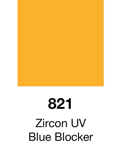 Zircon 821 LED Filter Ark – UV Blue Blocker – 305 x 120cm