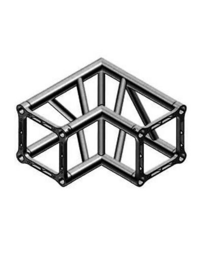 Litec QX30S Truss Sort - 2 Vejs 90° Hjørne