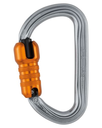 Petzl BM'D carabiner triact-lock, gray