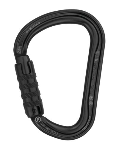 Petzl Karabin William Triact Lock, Sort