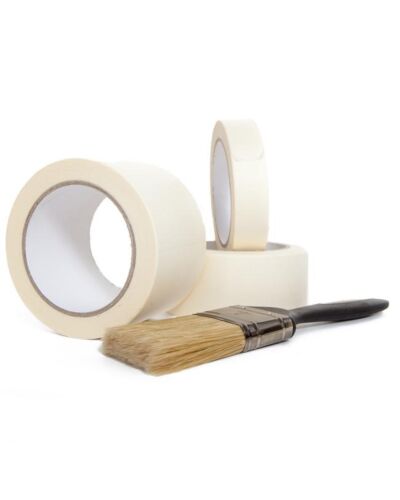 Malertape forskellige størrelser, 50 Meter på rullen