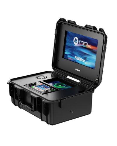 RGBlink mini-ISO-4S Video Mixer Switcher 10 Kanaler i Case