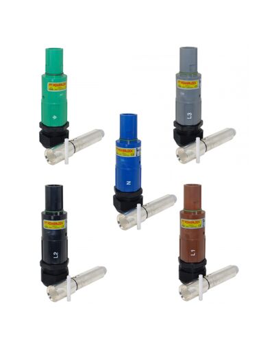 Powerlock Stik - 660A / 1000V Han/Drain, For Kabelmontering (Flere Varianter)