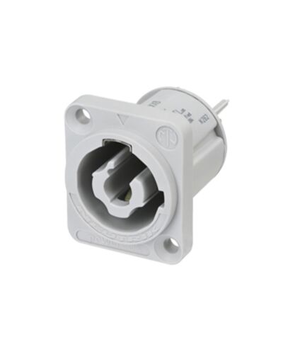 Neutrik NAC3MPXXB Powercon Chassis - Hun, Grå