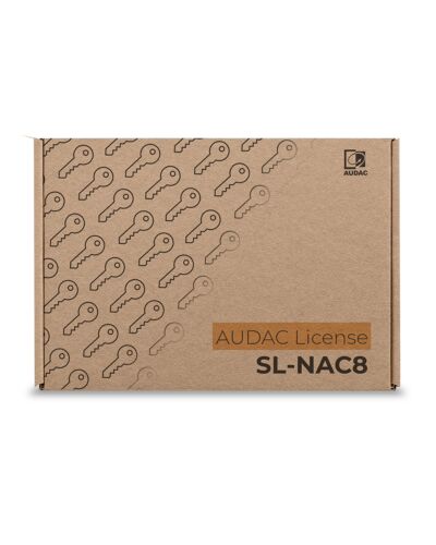 AUDAC SL-NAC8, Dante™/AES67 Audio Channels LUNA-F/LUNA-U