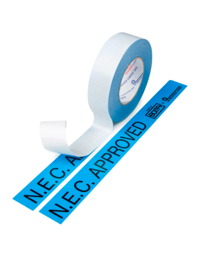 Messetæppe Tape Dobbeltklæbende ST/SV 38mm x 50M, Blå