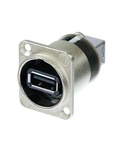 Neutrik NAUSB-W USB Chassis Connector - Blank, Feed Through