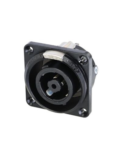 Neutrik NLT8FPXX-BAG Speakon 8P Chassis, Hun, Metalhus, Sort