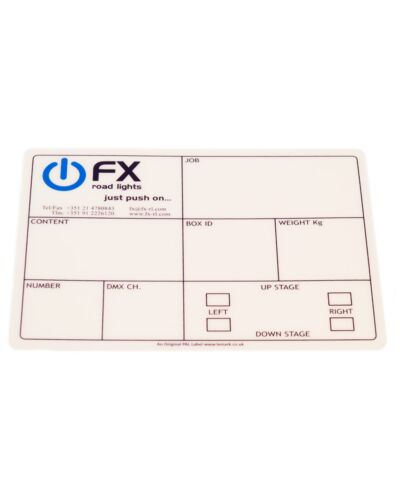 Custom flightcase Labels / PAL Labels