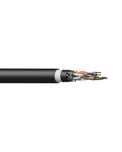 PROCAB 24PCT60SF/ Networking cable - CAT6A - S/FTP - flex 0.22 mm² - 24 AWG - DuraFlex™