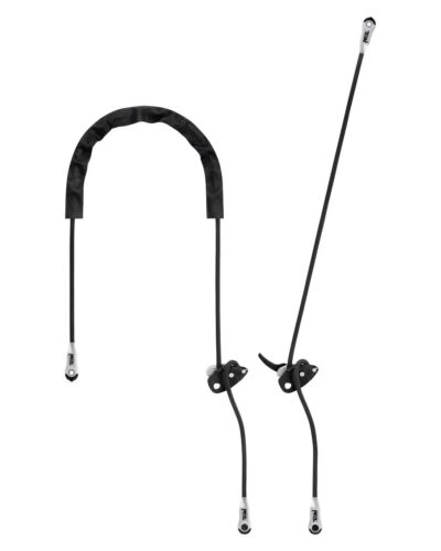 Petzl Grillon justérbar sikkerhedsline, Sort (2-3 meter)