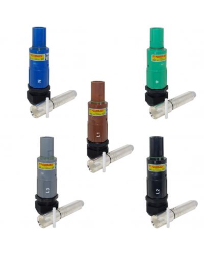 Powerlock Stik - 660A / 1000V Han/Drain, Crimp for 240mm2, For Kabelmontering (Flere Varianter)