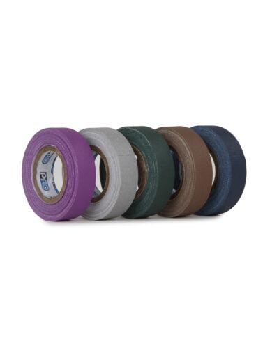 Gaffatape Mini Mix, Dark Pack - 12mm x 5,4 meter