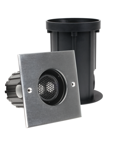 ProLED Nedgravningsspot, 3,5W Inground Advance Mono Small AG S, Varm Hvid (3.000K), 116x116, IP67, 24V, 20°