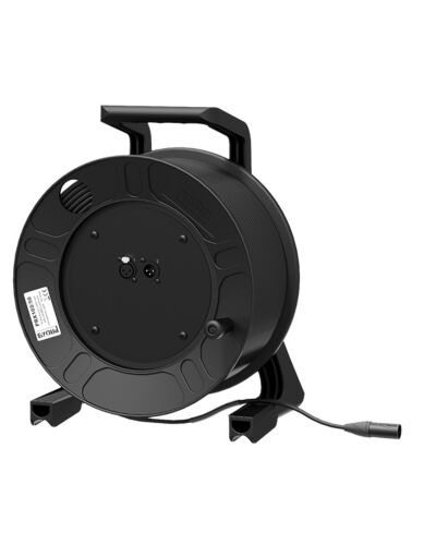 PROCAB PRX102/50 Mikrofonkabel, Kabeltromle XLR Han & Hun, 50 Meter