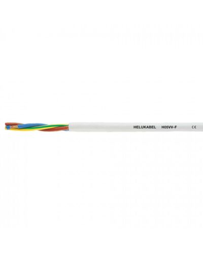 PVC Kabel Helukabel - 3G1,5 3x1,5mm², H05VV-F, Hvid