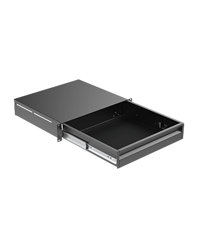 CAYMON RD220/B 19'' Rack Drawer - 2 unit - black