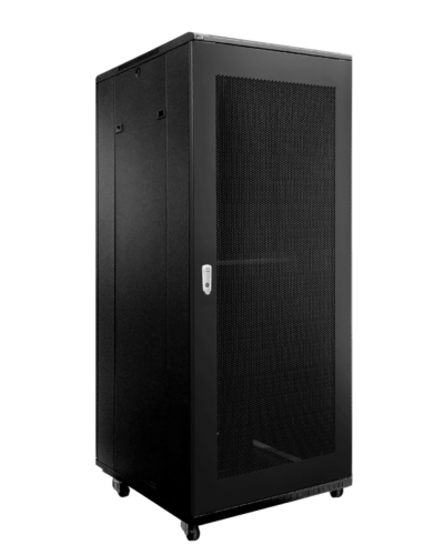 CAYMON SPR832GG 19" rack cabinet - 32 units - 600mm W x 800mm D - Grill front & rear door