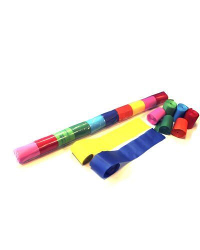 MAGICFX Stadium Streamers Bionedbrydeligt refill 20m x 5cm - flere farver