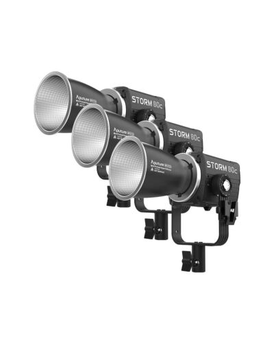 Aputure STORM 80c - 3x Lampe Kit