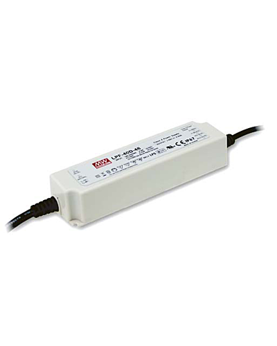 Transformer 24V 40W, Dæmpbar, IP67