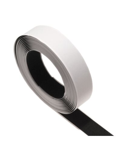 Selvklæbende burrebånd, 30 mm x 25 meter, Loop