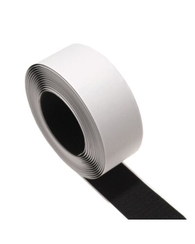 Selvklæbende burrebånd, 50 mm x 25 meter, Loop