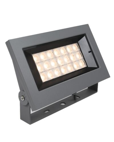 PROLED Wallwasher Dubai 5000, 65W, Varm Hvid, IP65, 24v, 14°-70°