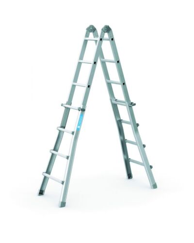 Zarges 4-delt Multi-Kombi-Teleskopstige 4,20m. 4x4 Trin (Original)