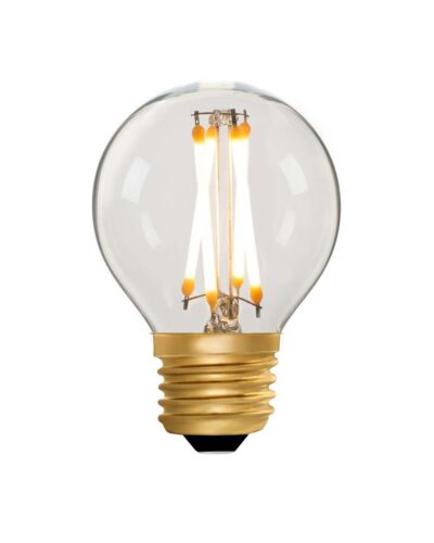 Zico Lighting LED Kronepære, 230V, 4W, E27, 320lm, 2200K, Klar