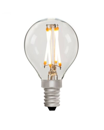 Zico Lighting LED Kronepære, 230V, 4W, E14, 400lm, 2700K, Klar