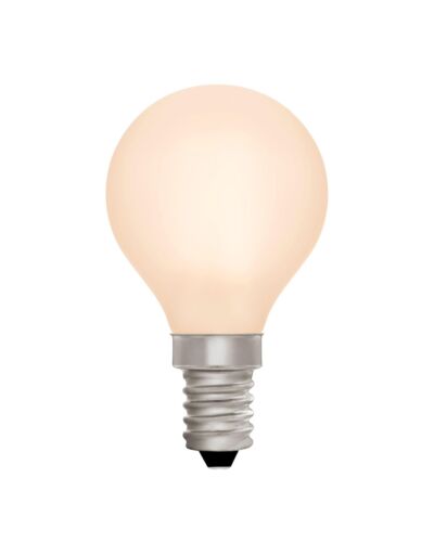 Zico Lighting LED Kronepære, 230V, 4W, E14, 300lm, 2700K, Porcelæn