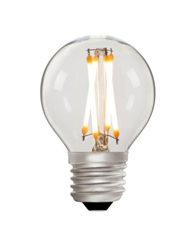 Zico Lighting LED Kronepære, 230V, 4W, E27, 400lm, 2700K, Klar