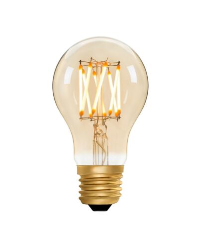 Zico Lighting LED Standard Pære, 230V, 6W, E27, 500lm, 2000K, Gylden