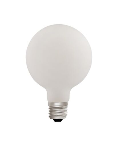 Zico Lighting LED Globepære, 230V, 6W, E27, 440lm, 2700K, Porcelæn