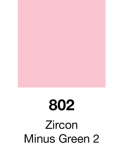 Zircon 802 LED Filter Rulle – Minus Green 2 - 305 x 120cm 