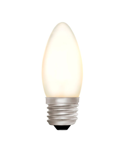 Zico Lighting LED Kertepære, 230V, 4W, E27, 330lm, 2700K, CRI 95, Frosted